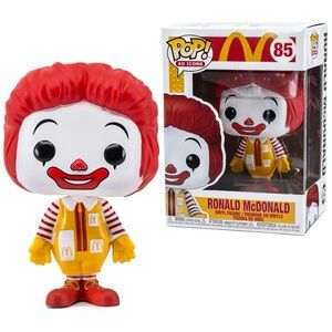 Funko Pop Ad Icons McDonalds Ronald McDonald Figure